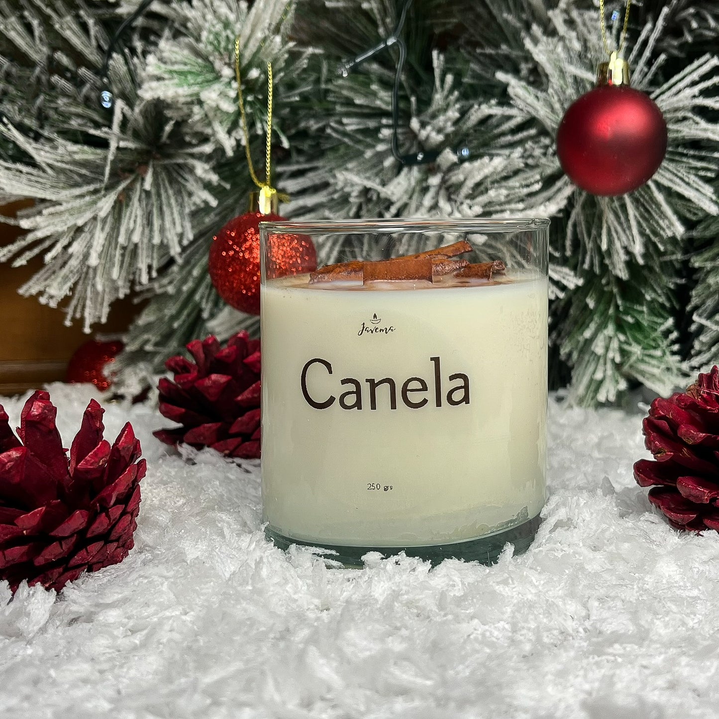 Pack 2 velas navidad