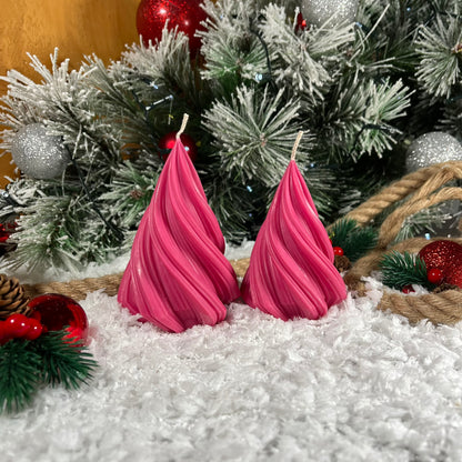 Duo de árboles girados