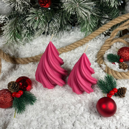 Duo de árboles girados