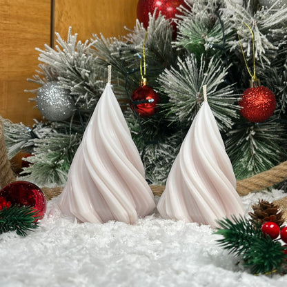 Duo de árboles girados