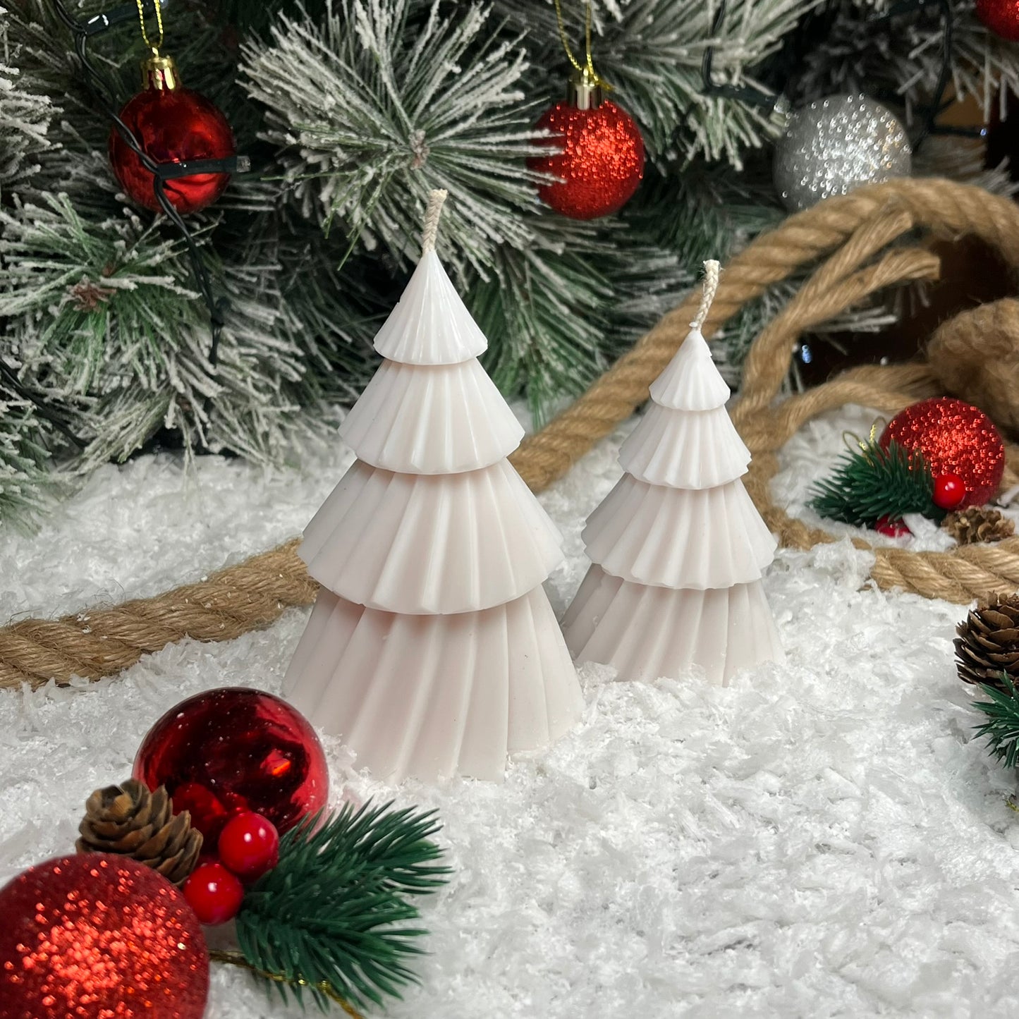 Duo árboles de navidad