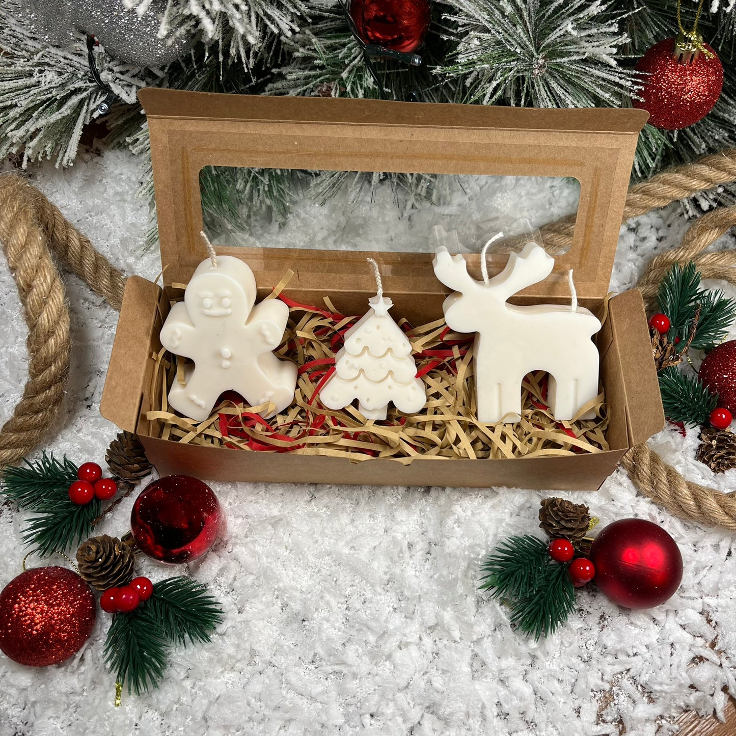 Set Navideño Ginger – Tres figuras, una misma magia