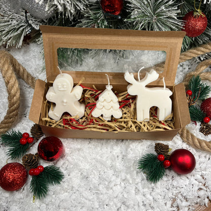 Set Navideño Ginger – Tres figuras, una misma magia