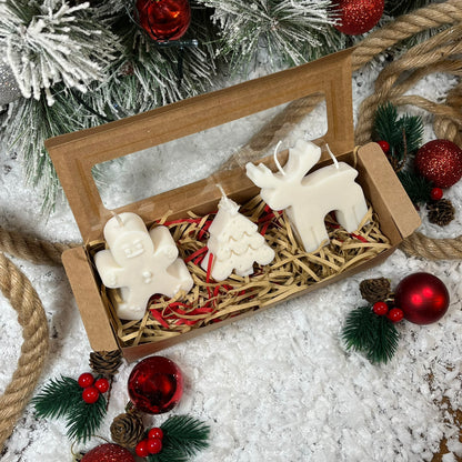 Set Navideño Ginger – Tres figuras, una misma magia