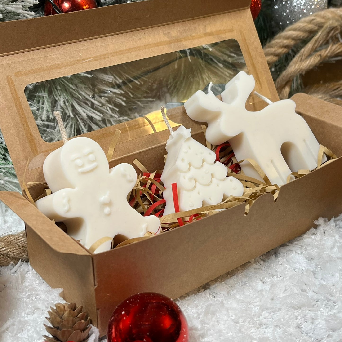 Set Navideño Ginger – Tres figuras, una misma magia