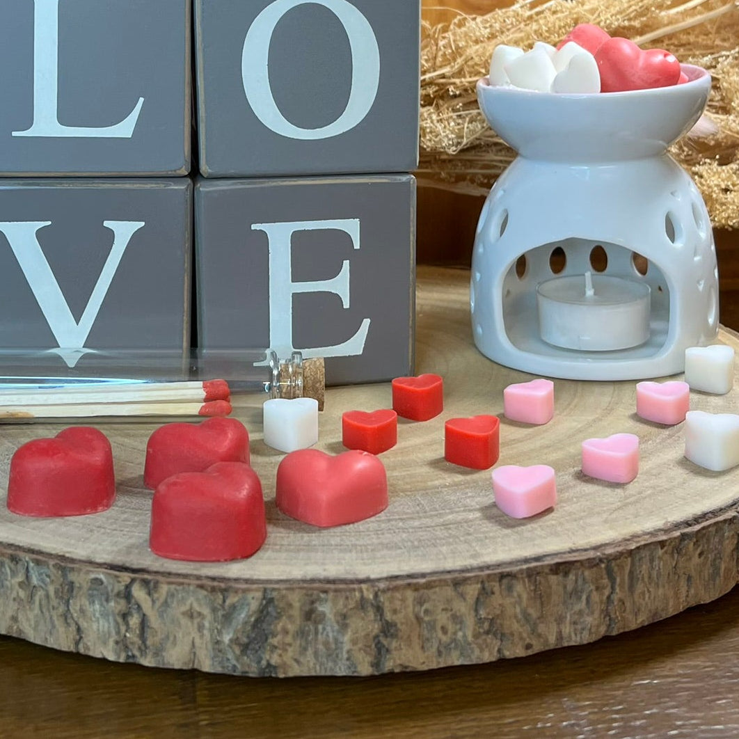 Wax melts Corazones