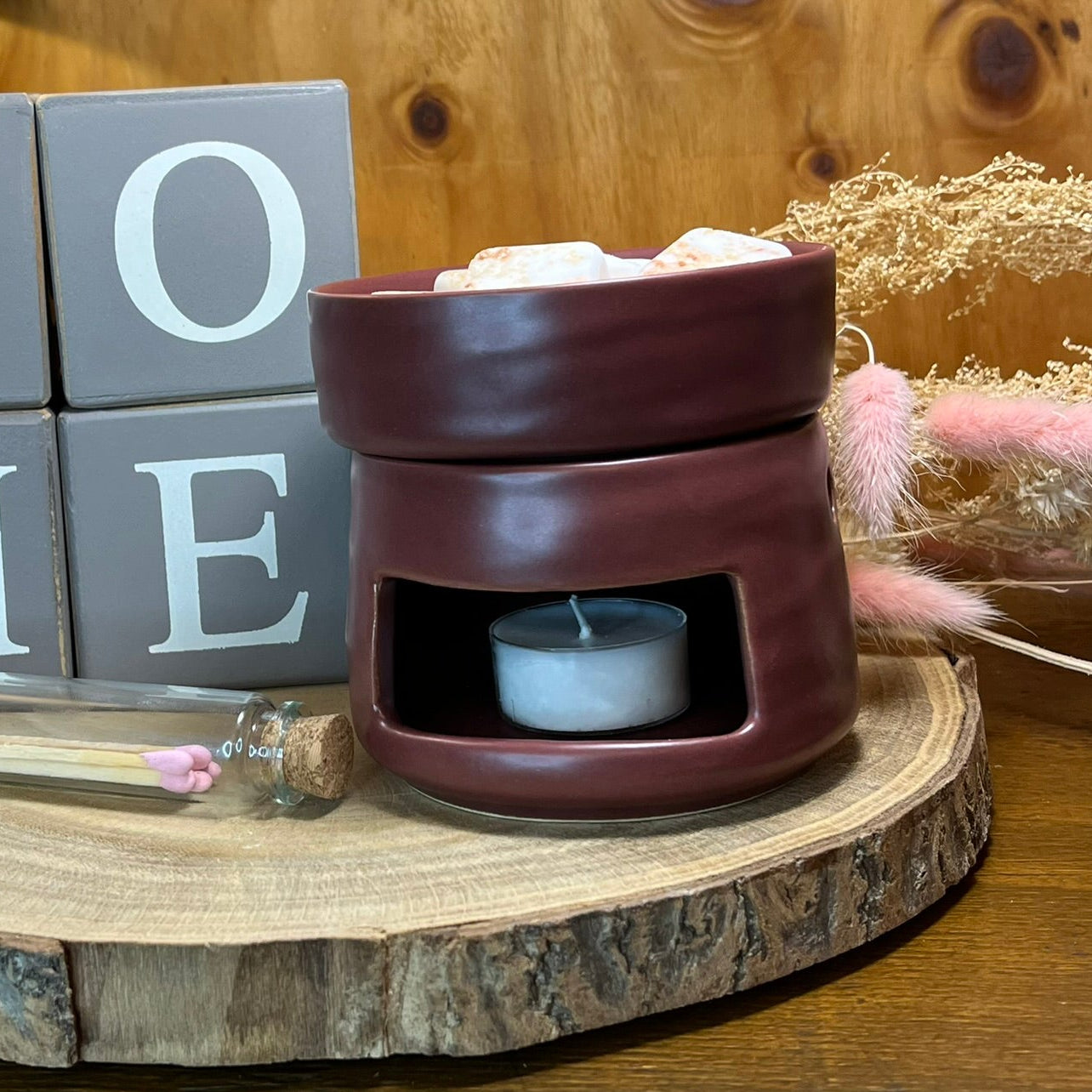 Quemador de Wax Melts Modelo Nido 10 cm