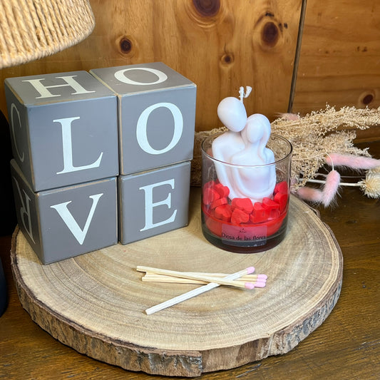 Vela Pareja San Valentín