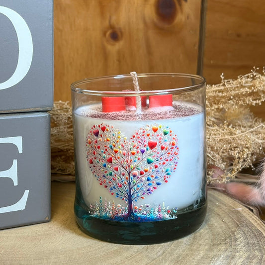 Vela Árbol de amor