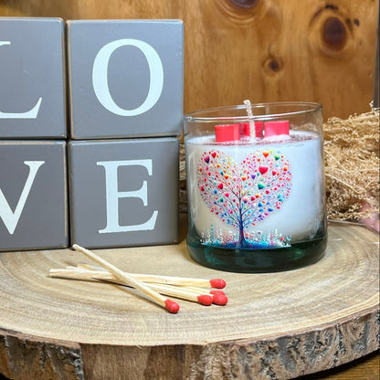 Vela Árbol de amor