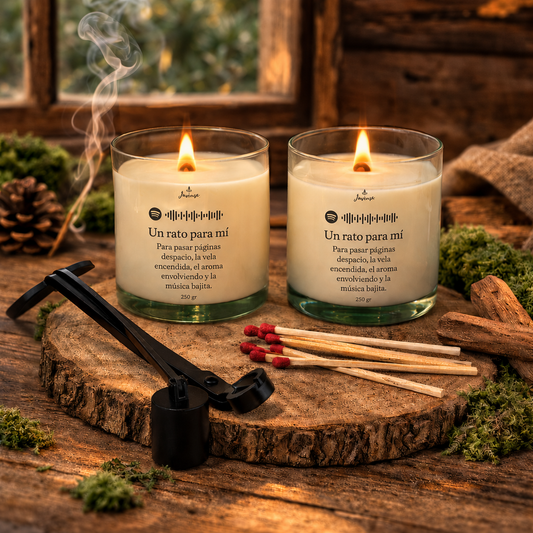 Pack Velas Incienso y Sándalo & Musgo y Madera