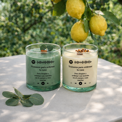 Pack Velas Eucalipto & Palo Santo, Limón y Frambuesa