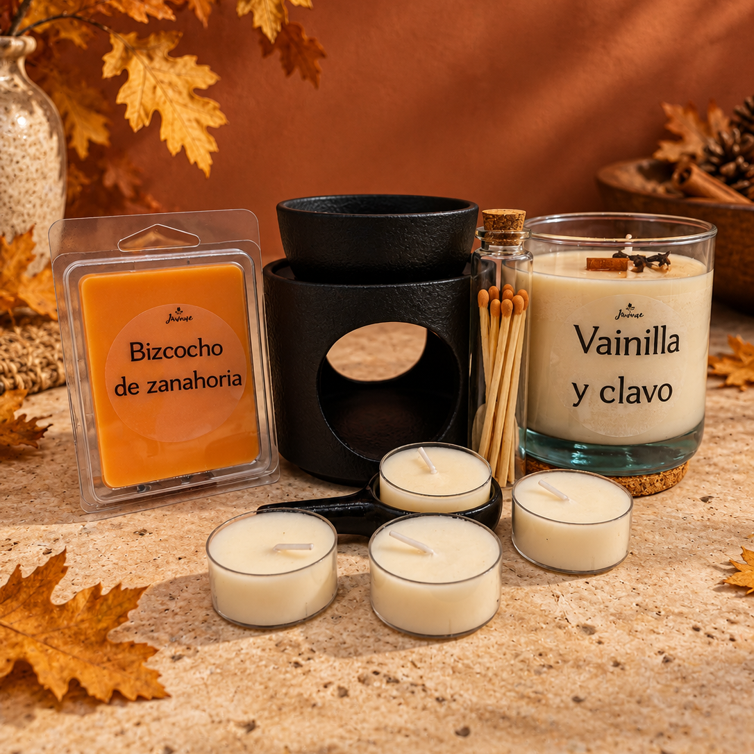 Dulce Otoño | Pack de velas de soja