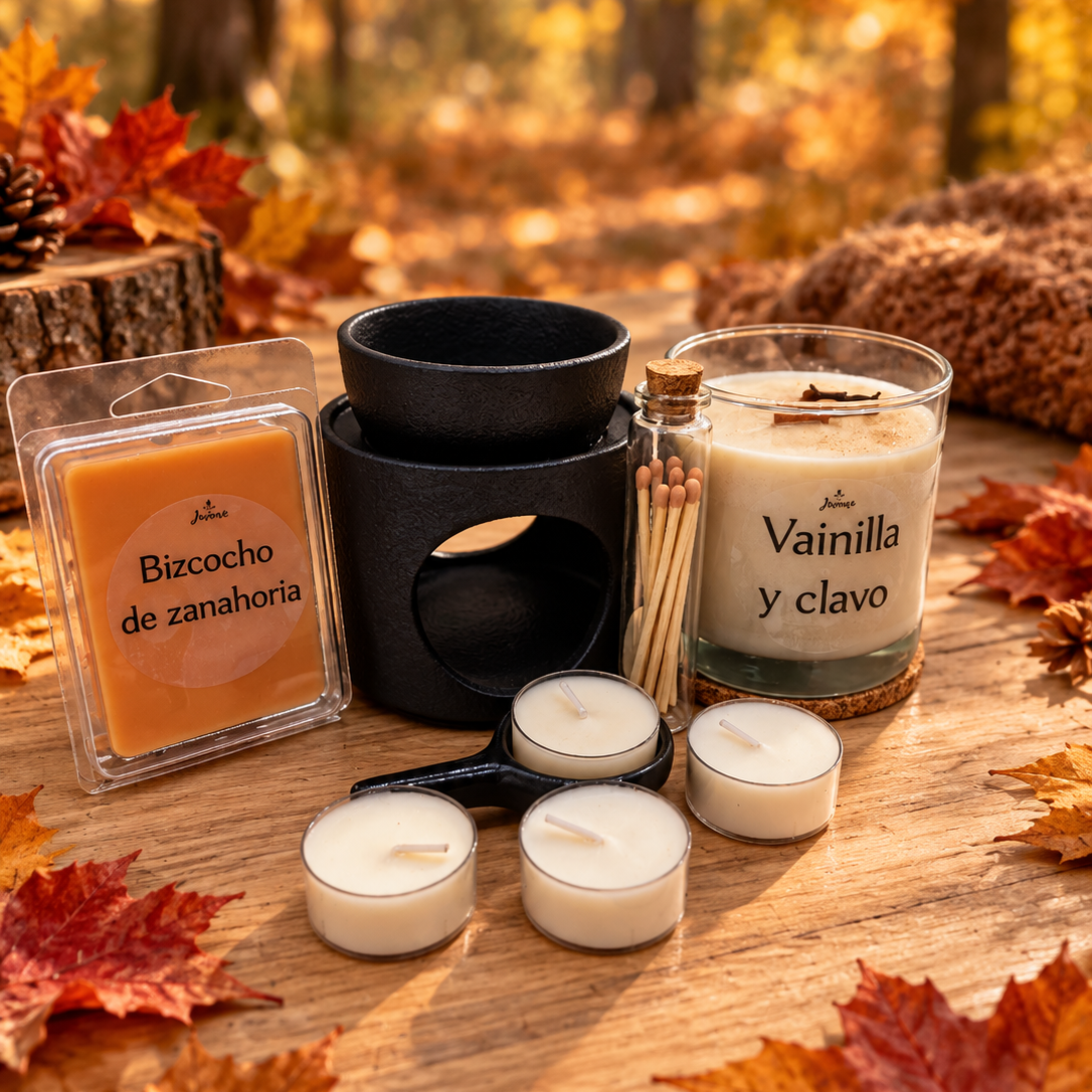Dulce Otoño | Pack de velas de soja
