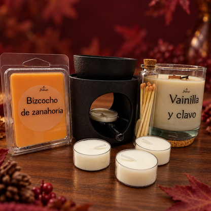 Dulce Otoño | Pack de velas de soja