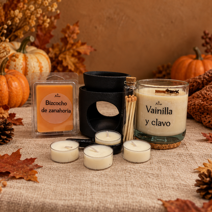 Dulce Otoño | Pack de velas de soja