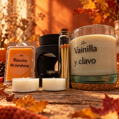 Dulce Otoño | Pack de velas de soja