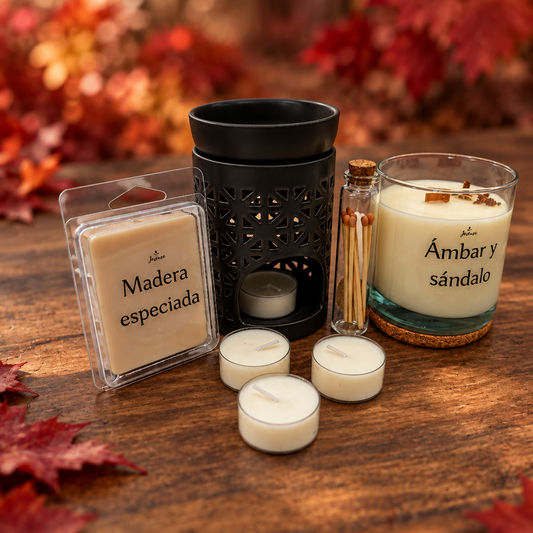 Refugio de Otoño | Pack de velas de soja