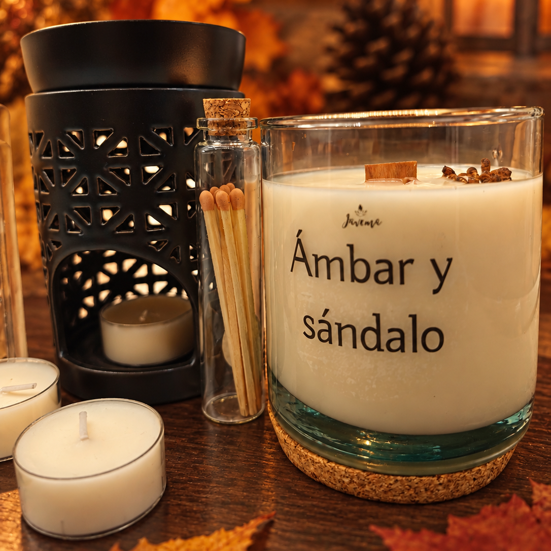 Refugio de Otoño | Pack de velas de soja