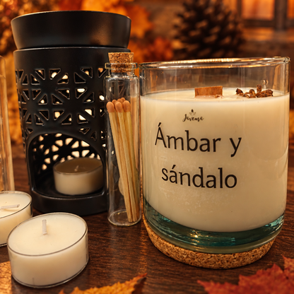 Refugio de Otoño | Pack de velas de soja