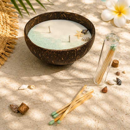 Vela de Coco y Lima